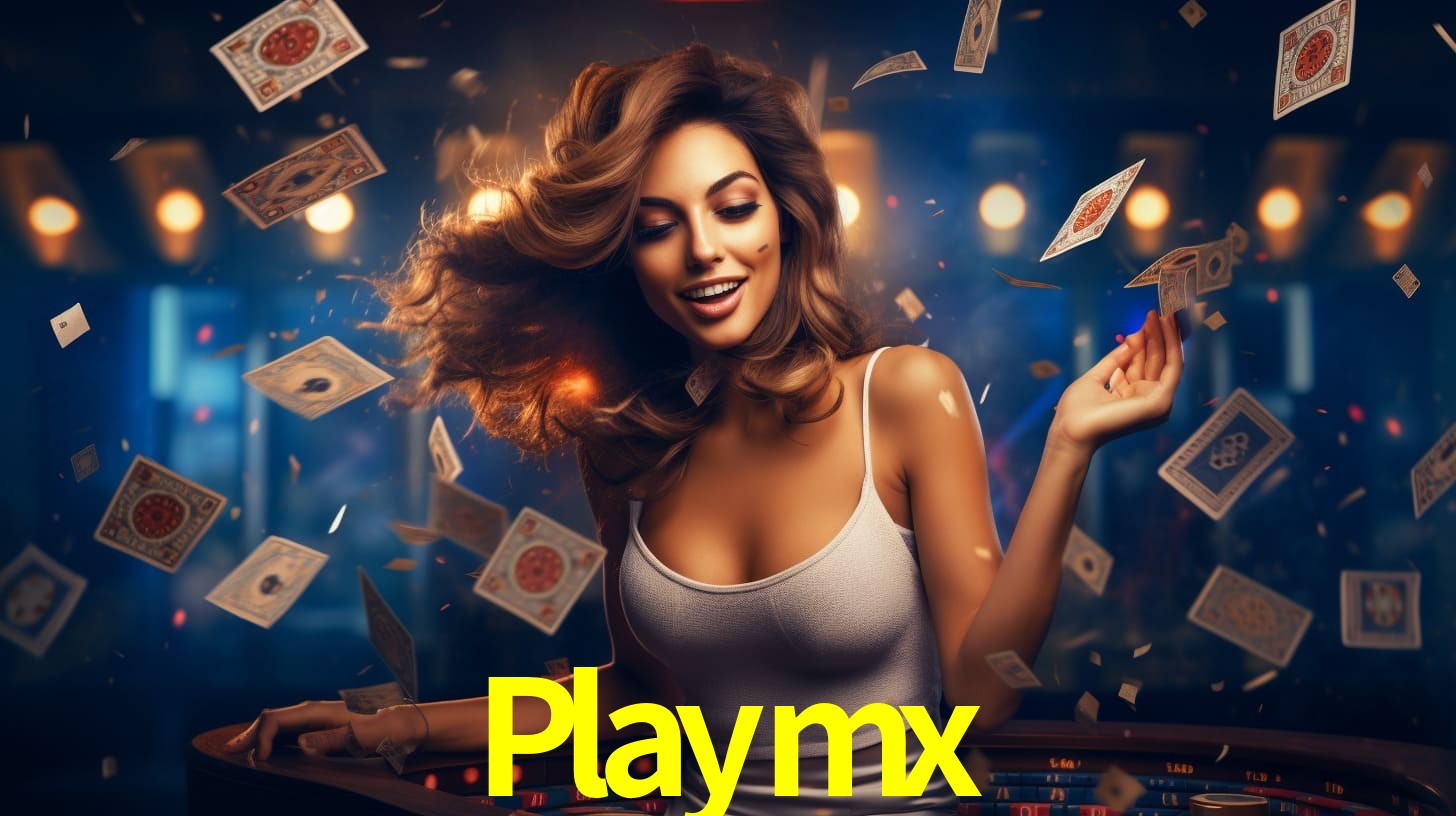 Interfaz de la app móvil Playmx en un smartphone moderno